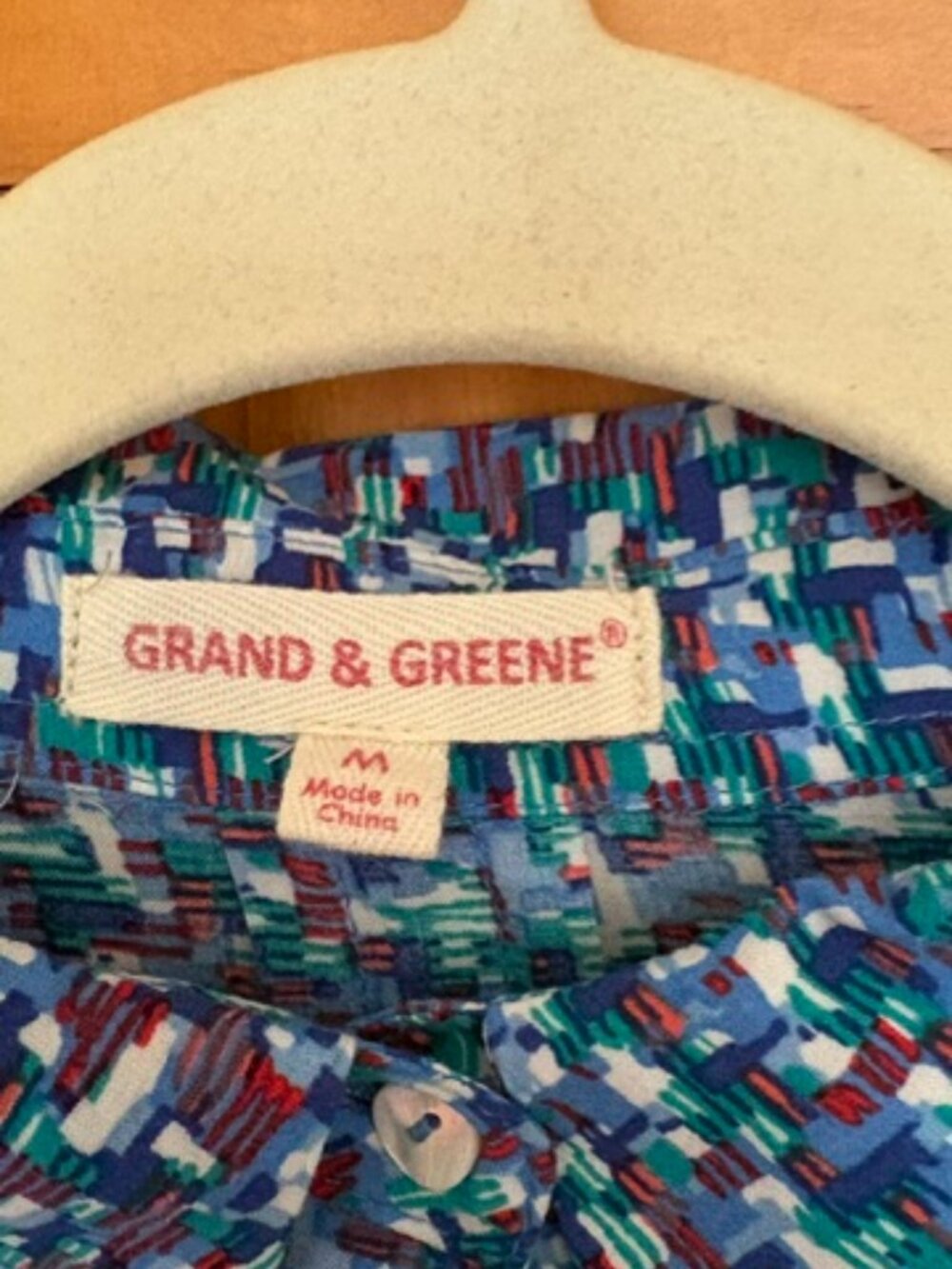 Grand & Greene print shirt - Picture 3 of 9